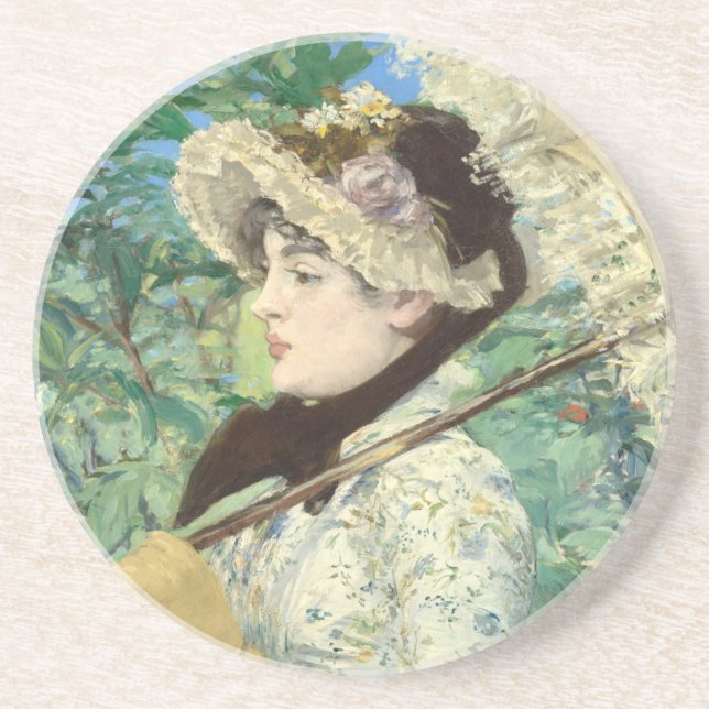 Porta-copos Jeanne (Primavera) Edouard Manet (Frente)