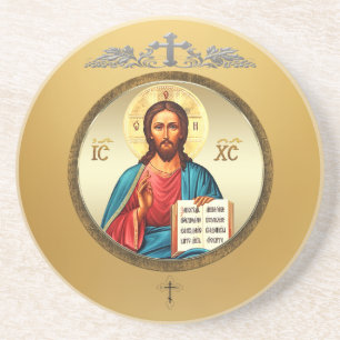 Porta-copos Jesus Cristo
