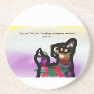 Porta-copos Jesus faith  