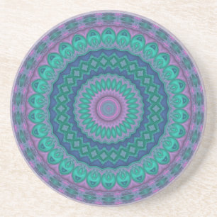 Porta-copos Jewel Tone Mandala