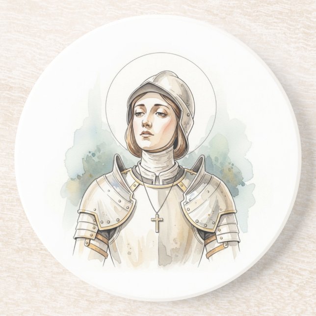 Porta-copos Joan of Arc , Catholic Gifts (Frente)