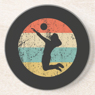Porta-copos Jogador de Voleibol Retro Vintage