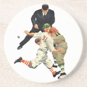 Porta-copos Jogadores de beisebol do Vintage Sports estão seg