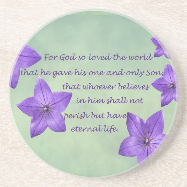 Porta-copos John 3:16 (Frente)