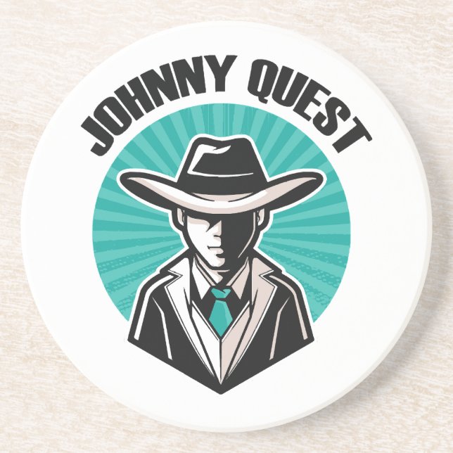 Porta-copos Johnny Quest (Frente)