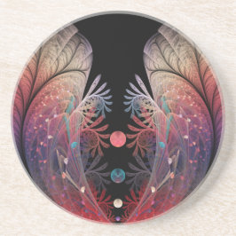 Porta-copos Jonglage Abstrato Modern Fantasy Fractal Art