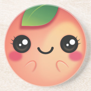 Porta-copos Kawaii Peach