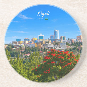 Porta-copos Kigali, Ruanda - Paisagem Urbana Moderna