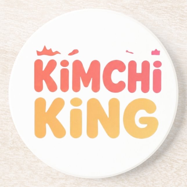 Porta-copos Kimchi King (Frente)