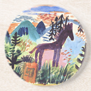 Porta-copos Klee - O Cavalo, famosa pintura
