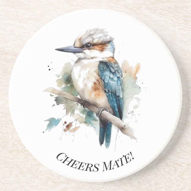 Porta-copos Kookaburra True Blue, personalizado (Frente)