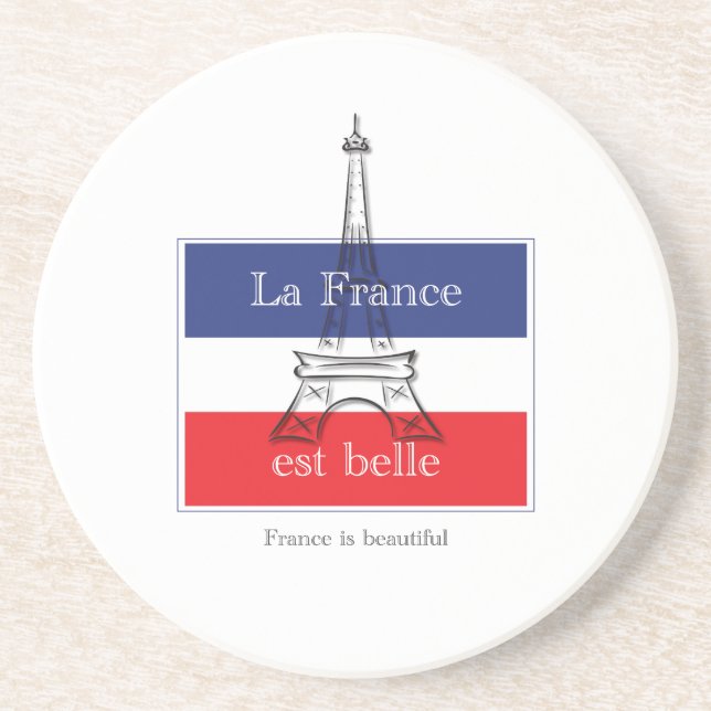 Porta-copos La France est Belle (Frente)