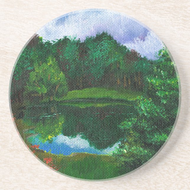Porta-copos Lago Mirror (Frente)