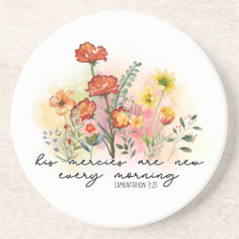 Porta-copos Lamentações 3:23 Seus Compaixões Novamente Todas A