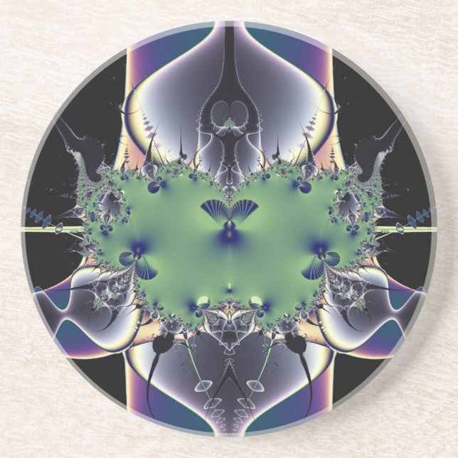 Porta-copos Lâmpada Roxa (Frente)