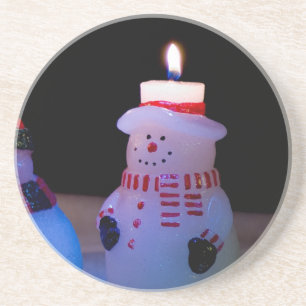 Porta-copos Last Lit Snowman