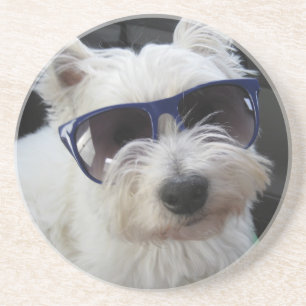 Porta copos legal de Westie