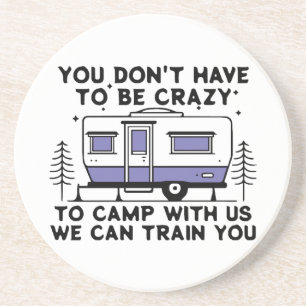 Porta-copos Legenda de acampamento desde sempre