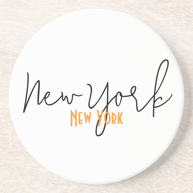 Porta-copos Lembrança da Cidade de Nova York, Nova York (Frente)