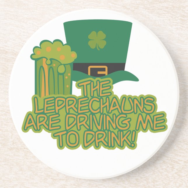 Porta copos Leprechaun (Frente)