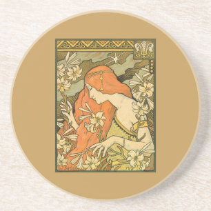Porta-copos L'Ermitage French Nouveau Woman no Campo da Flor