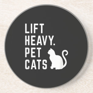 Porta-copos Levante Gatos Pesados De Pet - Engraçado Funciona
