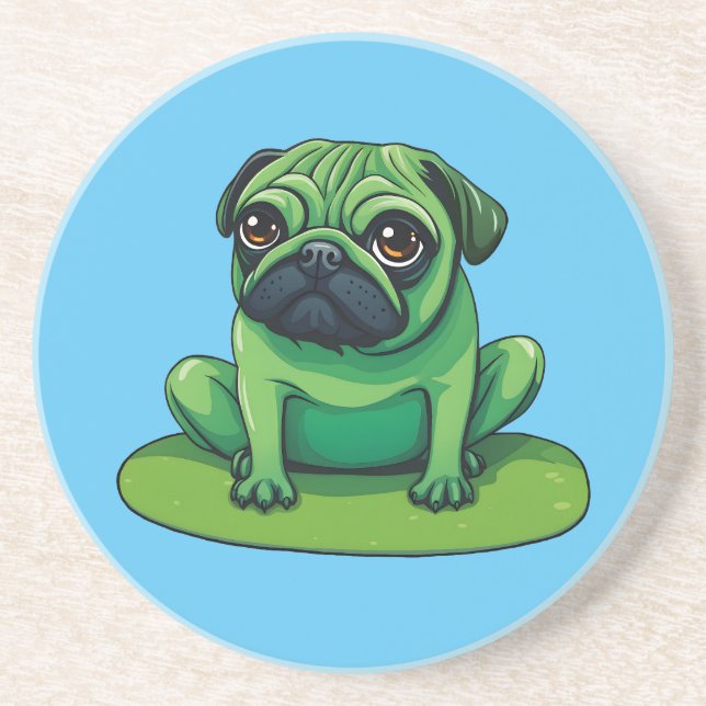 Porta-copos Lili Pug (Frente)