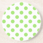 Porta-copos Limão e bolinhas brancas<br><div class="desc">Limão e bolinhas brancas</div>