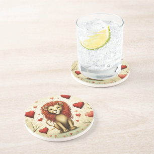 Porta-copos Lion Love 2