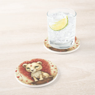 Porta-copos Lion Love 3