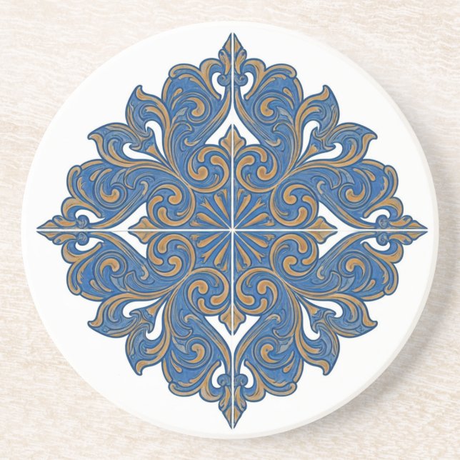 Porta-copos Lisboa Portugal Azulejos Azulejo (Frente)