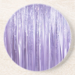 Porta-copos Listras de Brilho Roxo