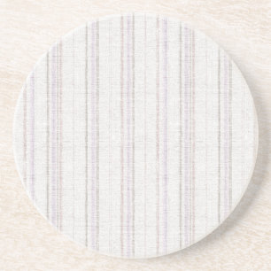 Porta-copos Listras de Lavanda Marfim