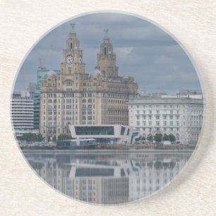 Porta-copos Liverpool Skyline Refletion