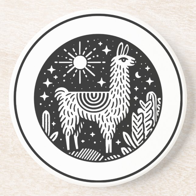 Porta-copos Llama (Frente)