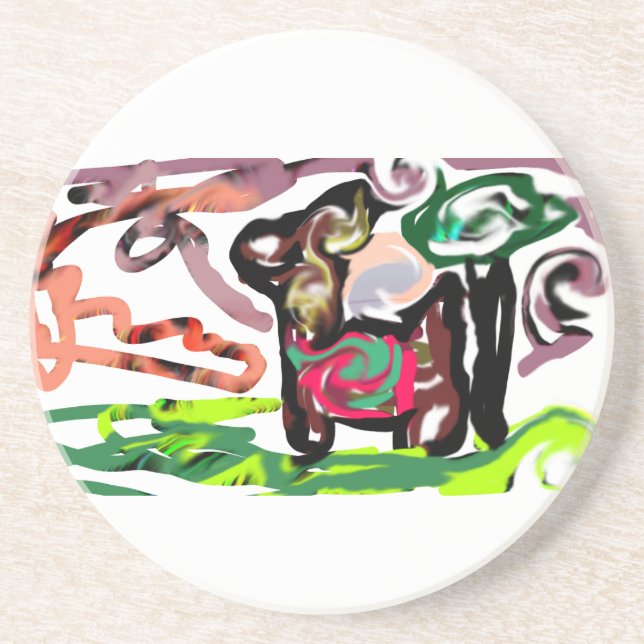 Porta-copos Llama Lazy (Frente)