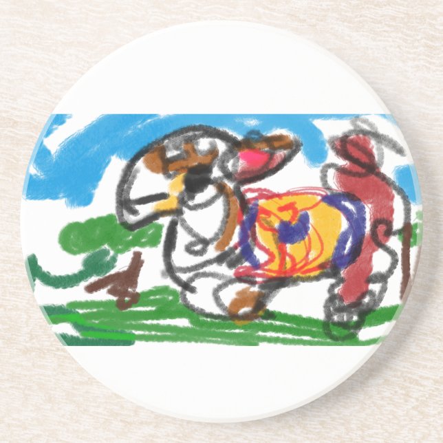 Porta-copos Llama set (Frente)