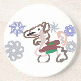 Porta-copos Llama winter fun