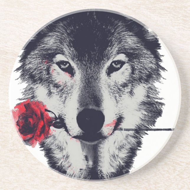 Porta-copos Lobo (Frente)