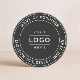 Porta-copos Localização Ano do Logotipo Negro Personalizado da