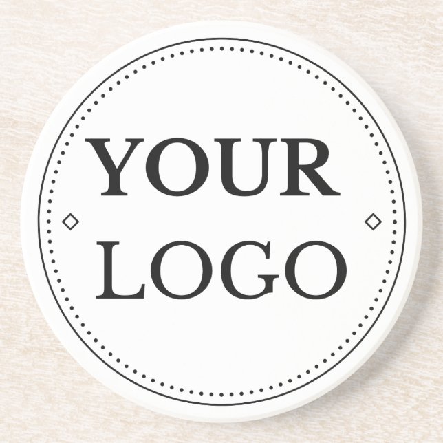 Porta-copos Logotipo comercial Natal moderno (Frente)