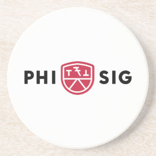 Porta-copos Logotipo da Phi Sigma Kappa