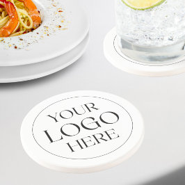 Porta-copos Logotipo Empresarial Personalizado Simples
