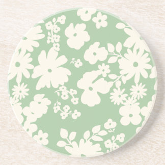 Porta-copos Lovely Daisies Pattern Custom Background Colors 