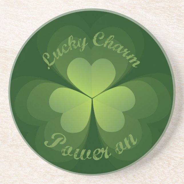 Porta-copos Lucky Charm Power On (Frente)