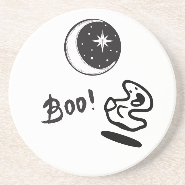 Porta-copos Lunar Ghost Boo (Frente)