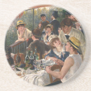 Porta-copos Luncheon do Partido Barco - Auguste Renoir