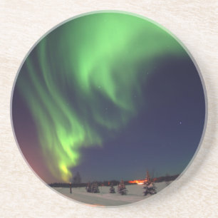 Porta-copos Luzes do norte no Lago Urso