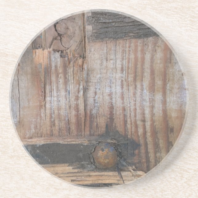 Porta-copos Madeira de som I (Frente)