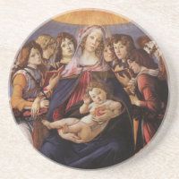 Madonna and Child with Angels by Sandro Botticelli